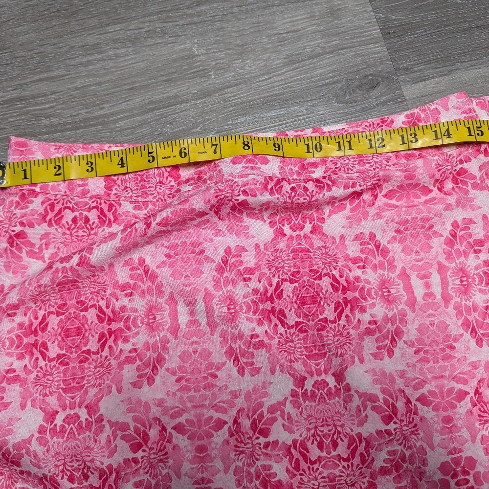 Rip Skirt Hawaii Size M Pink Floral - Picture 6 of 7